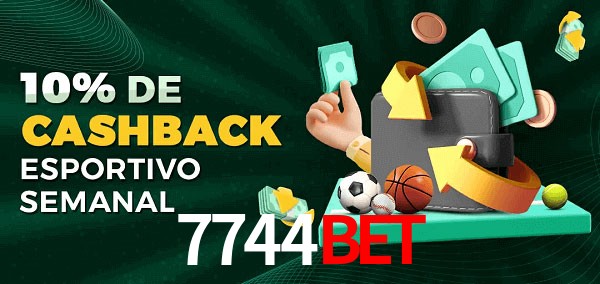 10% de bônus de cashback na 7744bet